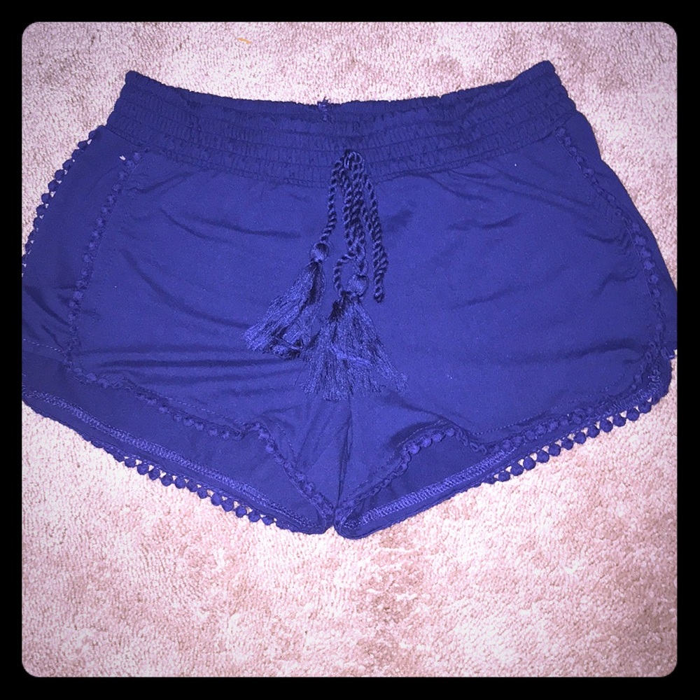 Navy blue shorts